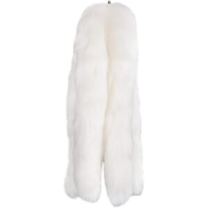 Faux Fur Fox Tails Part - White