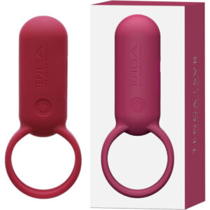 TENGA SVR Rechargable Vibrator Carmine