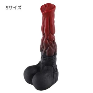 Amazing Beast Dildo - Sleipnir S size - Crimson Red