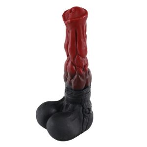 Amazing Beast Dildo - Sleipnir M size - Crimson Red