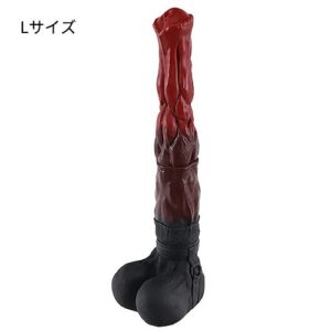 Amazing Beast Dildo - Sleipnir L size - Crimson Red