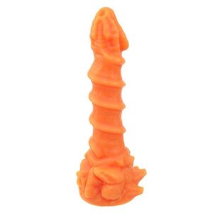 Amazing Beast Dildo - Rock Dragon Orange