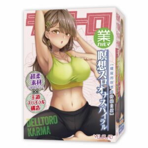 [Onahole] YELOLAB Del Toro Karma Meditation Slow Ona Spiral Onahole (180mm) Asli Jepang