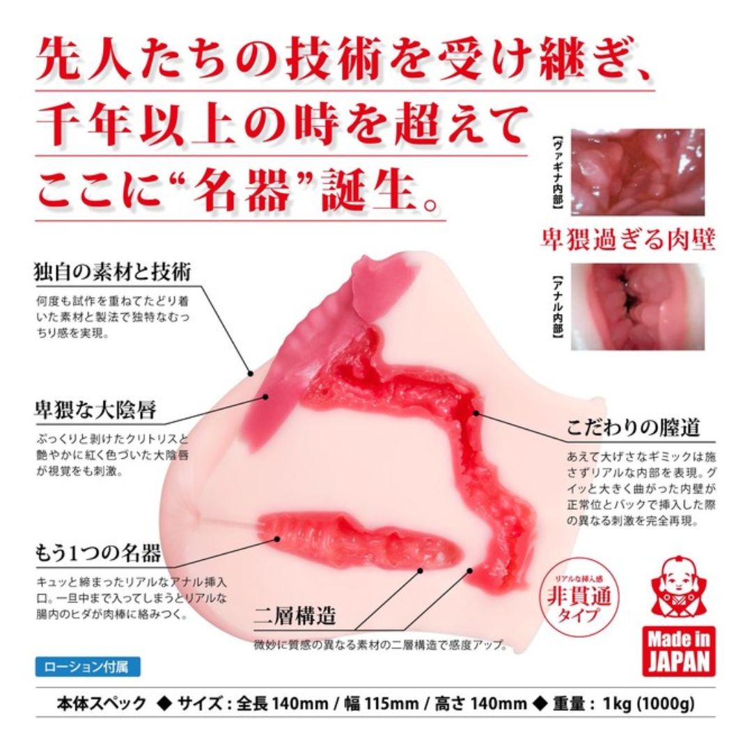 NPG Onahole Shikuki No Meiki (140mm) Kualitas Terbaik
