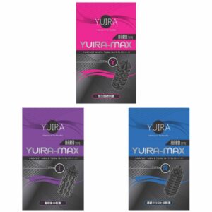 KMP Condom YUIRA-MAX 3 Piece Set – Kondom Gerigi Mainan Dewasa Pria Hard Type Buatan Jepang