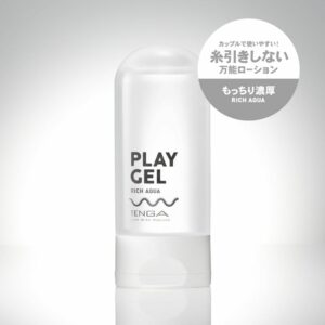 Lotion TENGA Play Gel Rich Aqua 160ml Pelumas Kental Melembapkan Tahan Lama