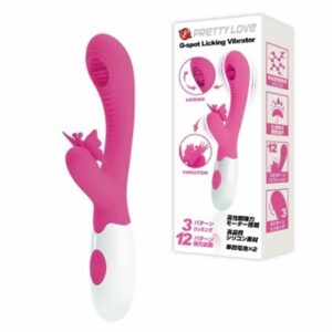 Vibrator Pretty Love G-spot Licking Vibrator Tahan Air