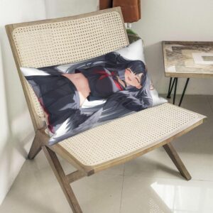 Sarung Bantal Ichika Blue Archive Bahan Halus Motif Anime Double Sisi (76x50cm)