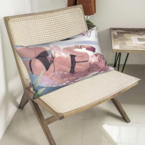 Sarung Bantal Kirara Blue Archive Pillow Cover Dua Sisi Poliester (76x50cm)