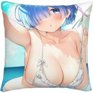Pillow Case Emilia Rem Re Zero Velvet Stylish-4