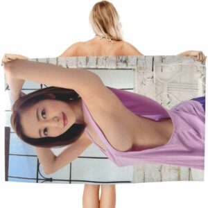 Microfiber Bath Towel Yu Shinoda 80x130 cm Cepat Kering dan Lembut
