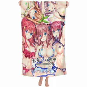 Microfiber Bath Towel Quintessential Bride 130x80cm Tekstur Lembut