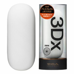 TENGA 3Dx ZEN TDX-001 Alat Pijat Sensual Premium Gel Ultra Fine Ribs