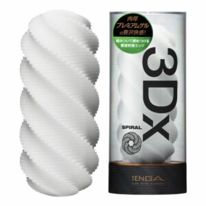 TENGA 3Dx SPIRAL TDX-002 Alat Pijat Sensual Premium Gel Spiral Edge