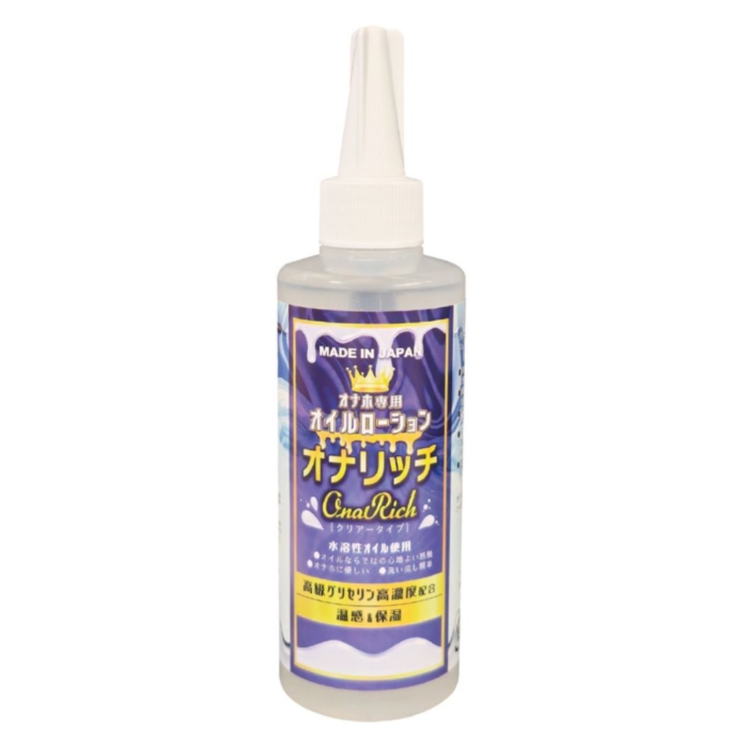 Pelumas Ligre Japan Onarich Oil Lotion Sensasi Hangat Khusus Pria